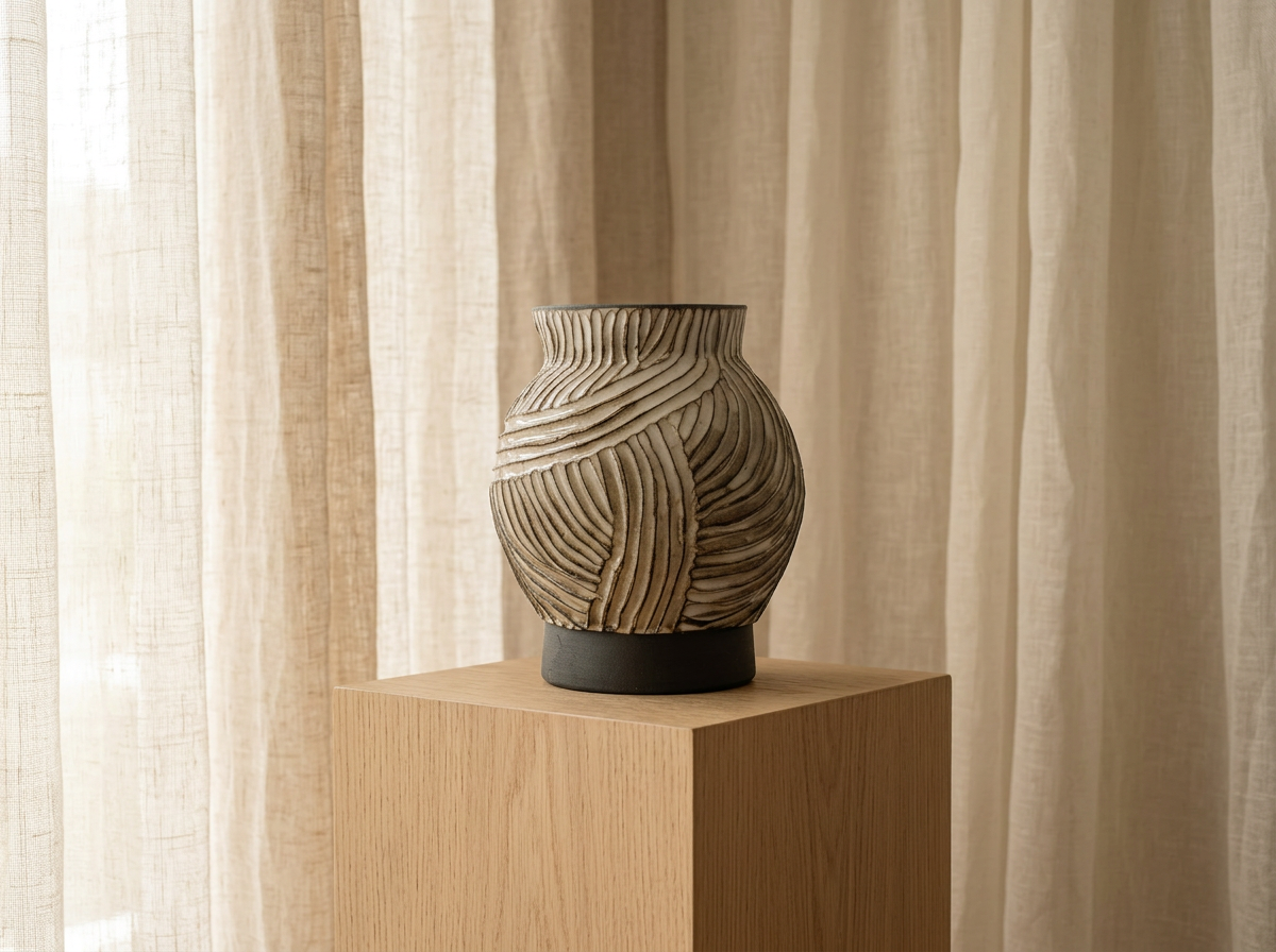 Small Carved Vase